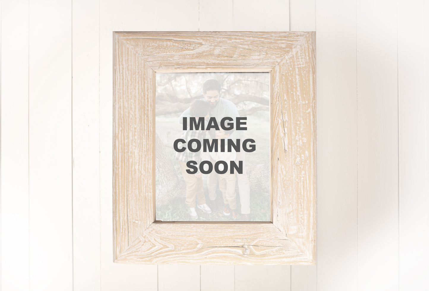 11x14 Rectangular Frame - Antique White (Portrait)