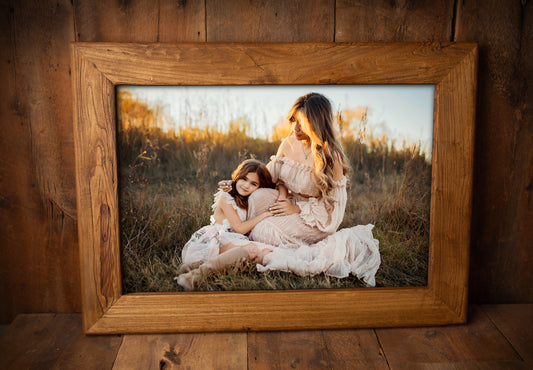 24x36 Rectangular Frame - Natural (Landscape)