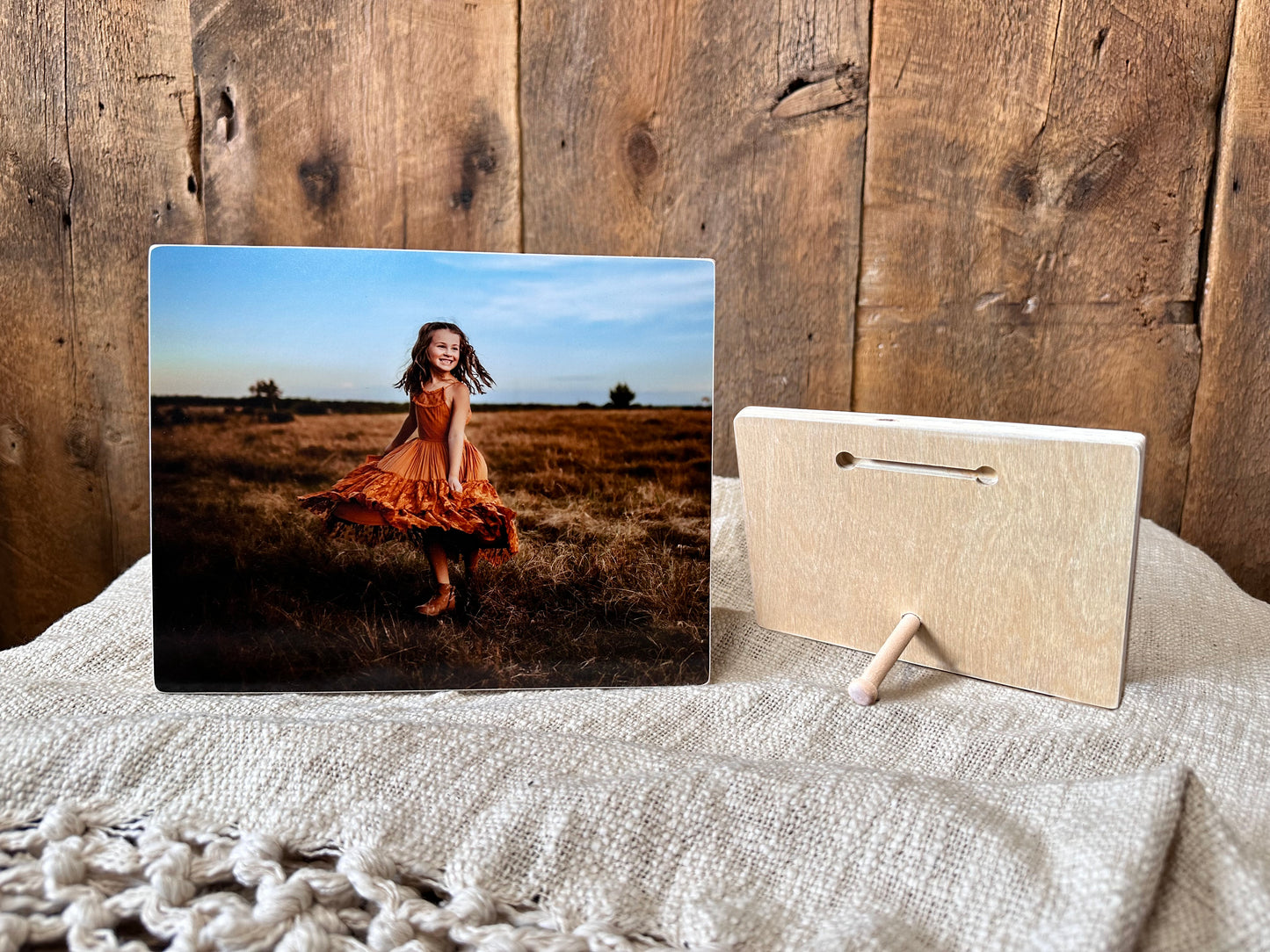 8x10 Wooden Block - Portrait